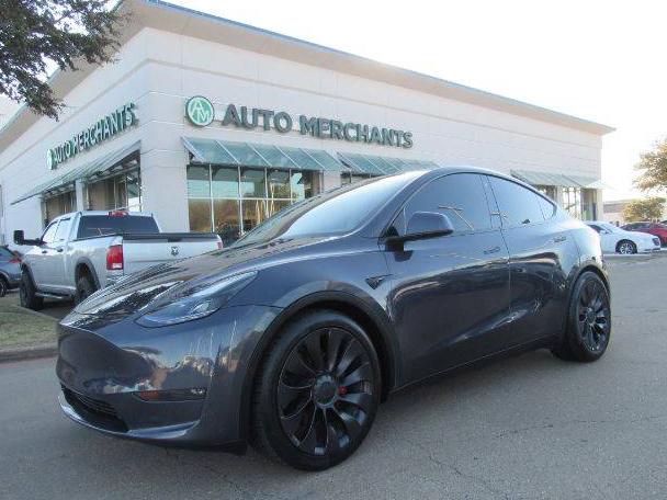 TESLA MODEL Y 2021 5YJYGDEF1MF252284 image